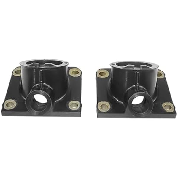 2 szt. Adapter interfejsu rury kolektora dolotowego gaźnika dla YFZ350 YFZ 350 88-06 RD350 RD 350LC 83-89 RZ350 84-85