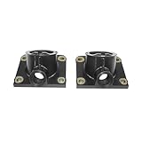 4. gute Flexibilität 2 stücke Vergaser Ansaugkrümmer Rohr Interface Adapter for YFZ350 YFZ 350 88-06 RD350 RD 350LC 83-89 RZ350 84-85