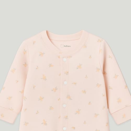 Image of Kidbea Soft Cotton Unisex Baby Onesie Romper | Cute & Multiple Prints Full Sleeve Sleepsuit for Infant | Comfortable Trendy Bodysuit