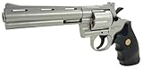 Fritz-Cell Set Airsoft Revolver FC36S schwere Ausführung Federdruck Softair Waffe 0,5 Joule 6 mm inkl. 500 Premium BB's 0,20g Munition