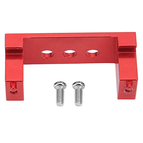 RC Servo Mount Steering Fixing Mount Steering Gear Seat Compatible with WLtoys 144001 1/14 Scale RC Model Cars(red)