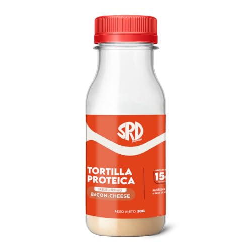 Sermand – Tortilla Proteica Sabor Bacon y Cheddar Pack 11x30 g | Preparado de Huevo en Botellas Individuales, Rico en Proteínas y Sin Gluten