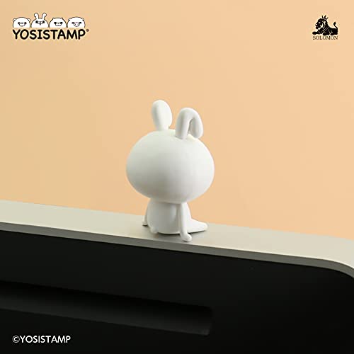 もにまるず YOSISTAMP うさぎさん monimoni Animals 色んな毛色の うさぎさん うさぎさんはやっぱり 白色ですね