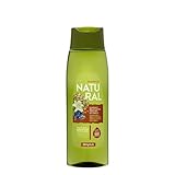 Deliplus Natürliches Shampoo für alle Haartypen, 400 ml, 97 % natürlicher Ursprung, mit Linde Salbei und Zeder