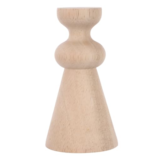 Remates de madera pequeños ELAYARD sin terminar para postes de escalera y muebles