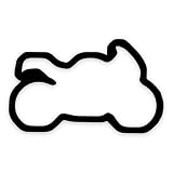 Motorcycle Cookie Cutter with Easy Push Design