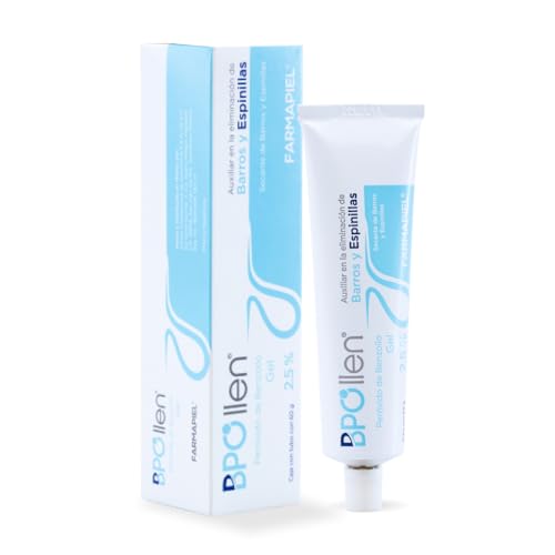 BPO LLEN Gel Limpiador Facial Anti-Acné con Peróxido de Benzoilo | Tratamiento Anti-Imperfecciones | Antiseborreico y Antiséptico | Indicado para Combatir el...