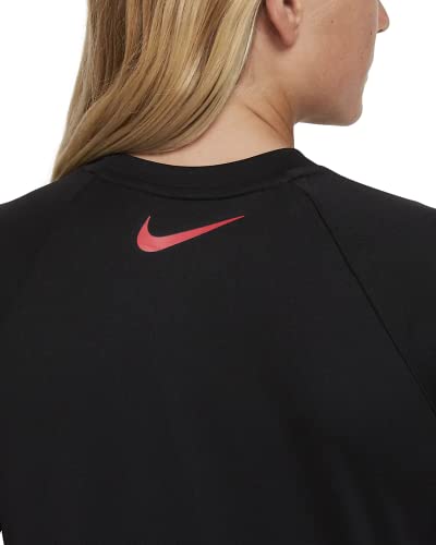 Nike Octologo Big Kids' Boys Youth 8-20 Short-Sleeve Performance T-Shirt (Small, Black) #TOP3
