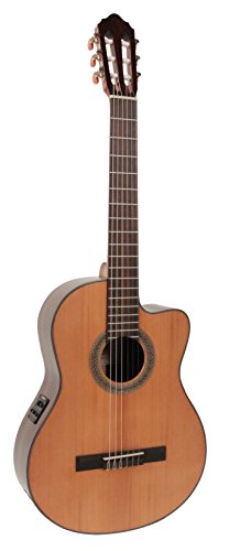 Cort AC250CF Guitare classique Naturel Brillant - Les Beatles, Paul McCartney, John Lennon, RIngo Starr, George Harrison Cort AC250CF Guitare classique Naturel Brillant