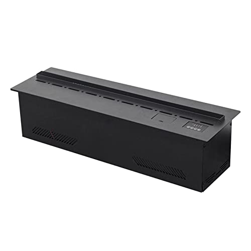 Chimenea atomizada 3D con humidificador de Vapor Empotrado, Llama Ajustable y Control Remoto.