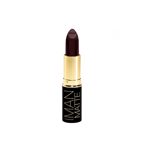 IMAN Cosmetics Matte Lipstick, Brown, Obsession