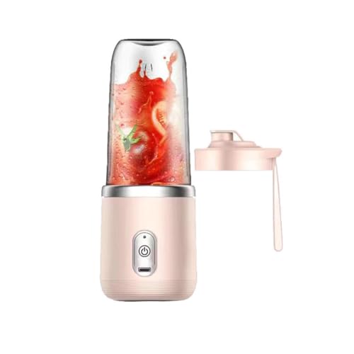 AMSLSIU Exprimidor de frutas de 400ML con carga USB, exprimidor de frutas, licuadora automática eléctrica, mezclador de bebidas y alimentos para exteriores, tipo 5