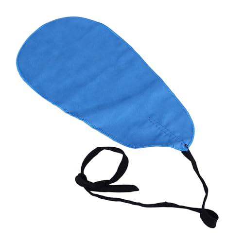 Acouto Saxophone Cloth A Shape Washable Soft Tool Accessory for Flutes Piccolos Clarinet Care (Dark Blue)