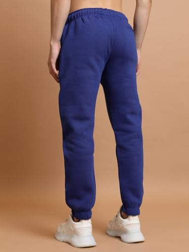 Image of Highlander Men's Slim Fit Joggers Trousers | Winter Wear Trousers | Solid | Mid-Rise| Trouser | Joggers