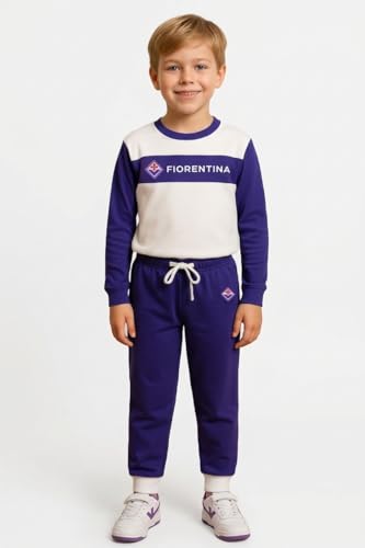 Ensemble T-shirt et pantalon de chambre Fiorentina enfant 6 ans violet