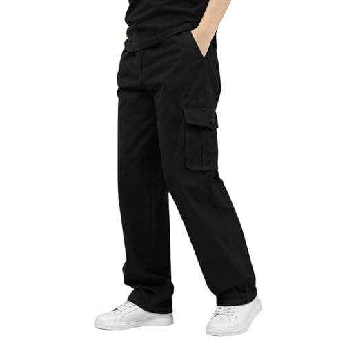 La Mejor Lista de Pantalon Casual disponible en línea. 41 CUBIC PLANET Pantalones Cargo Hombre 100% Algodón - Corte Recto, Ajuste Holgado, Cintura Elástica y Cómodo | Ideales para el Día a Día, Senderismo y Actividades Exteriores |...