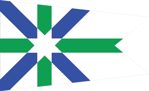 Drapeau de Kent Ohio grand format pour mât extérieur et décoration