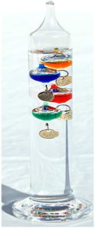 Termometro Galileo A Colonnina - 44 Cm, Misura Temperatura In Celsius E Fahrenheit, Decorativo - Foto 8