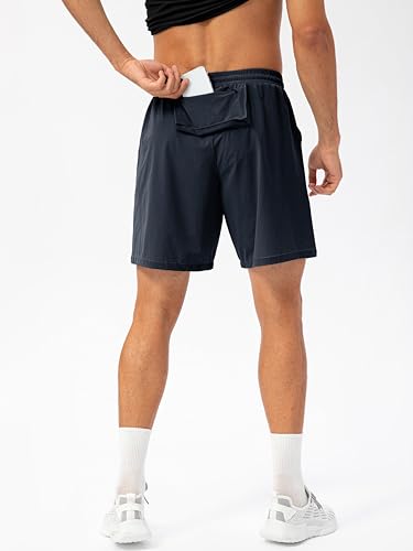 Men's Athletic Running Shorts Quick Dry Workout Shorts Lightweight Sports Gym Basketball Short Hiking2