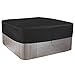 Produktbild Whirlpool Abdeckung Whirlpool Outdoor aufblasbar SPA Hot Tub Pool, Quadrat Allwetter Garten Whirlpool Abdeckun 420D Oxford-Stoff, Schutz vor Wind UV schützende (220 * 220 * 25 cm)
