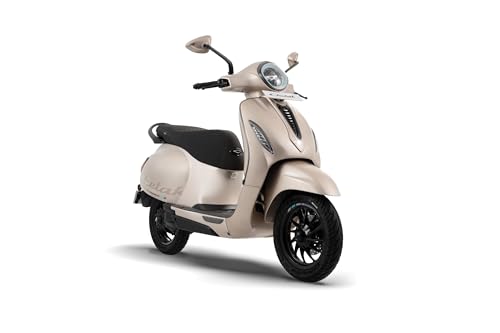 Image of Chetak C3501 by Bajaj Auto High Speed Electric Scooter with charger - Hazelnut - Ex-Showroom
