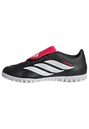 adidas Unisex Club Ft Turf, Black/White/Lucid Red, 8