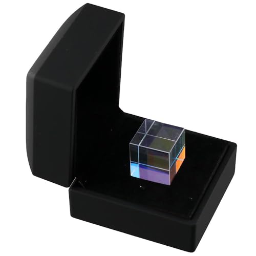 Image of FEIYING Optical Glass Small Optical Experiments Clear RGB Dispersion Prism with Storage Box Light Prism Physics and Decoration