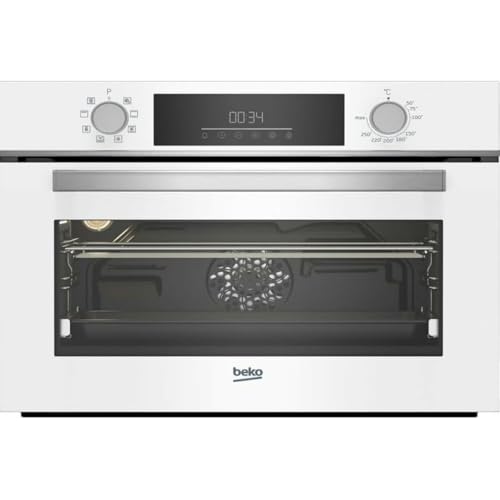 Horno BEKO BBCM18300W Cristal Blanco 45cm