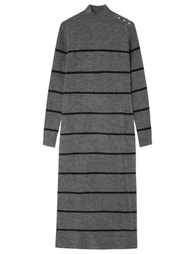 Springfield Vestido para Mujer, Gris Oscuro, M