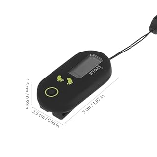 3D Pedometer, Simple Clip On Step Counter for Walking with Large Digital Display, No App, Accurate for Women Men Seniors Kids