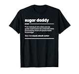 sugar daddy definizione divertente noun maglietta