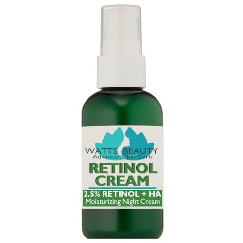 2.5% Retinol Cream for Face and Body with Hyaluronic Acid