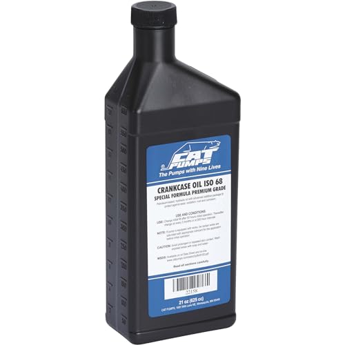 Cat Pumps Pressure Washer Pump Oil, 21 Oz.