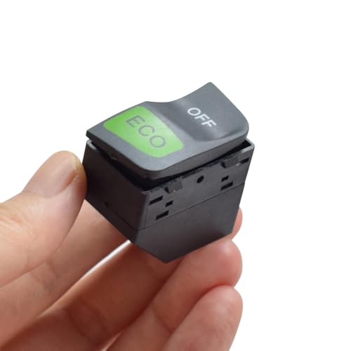 Interruttore di avvio/arresto anteriore resistente Interruttore ECO OFF per Benz Smart Fortwo 451 2008-2015 4518204410 (Nero)