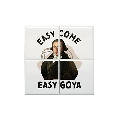 Carreaux céramique décoratif Easy Come Easy Goya | Tableau art mural 30x30