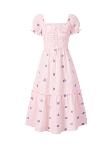 Sunny Spirit Tween Dresses Girls Maxi Summer Dress for Girl