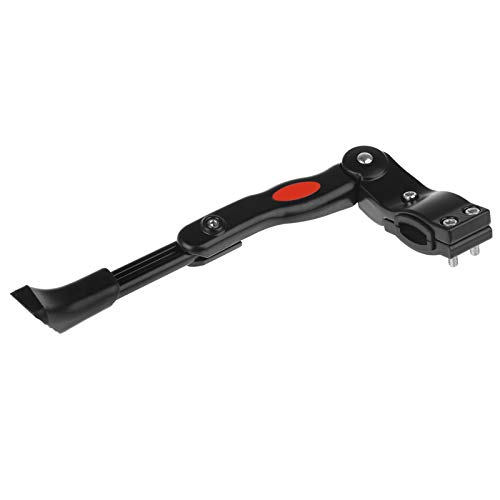 Festnight Mountain Bike bicicleta lado Kickstand Kick Stand alumínio liga ajustável Universal preto