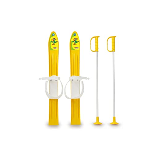 Snow Play Ski Langlauf 1st Step 60cm - aerodynamische Bauweise, Skistöcke...