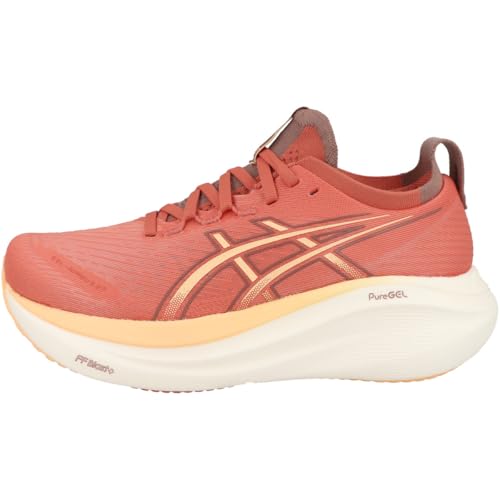 ASICS ���f�B�[�X Gel-Nimbus 27 �����j���O�V���[�Y, �_�[�N�s���N�N���C�I�����W�O���[, 26.0 cm