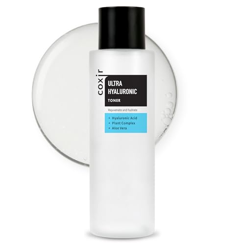 Coxir Ultra Hyaluronic Toner for Intensive Hydration 150ml(5.07 oz) | HYDRATION-14-Complex| Paraben Free, Cruelty Free, Korean Skin Care