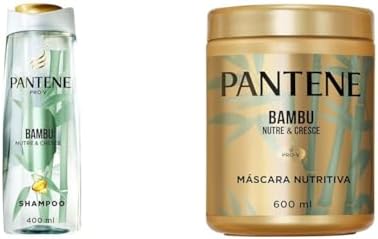 Shampoo Pantene Bambu - 400ml + Máscara de Tratamento Pantene Bambu - 600ml