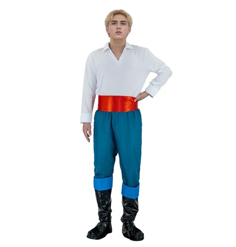 Disfraz Completo Prince Eric para Hombre miniatura 3