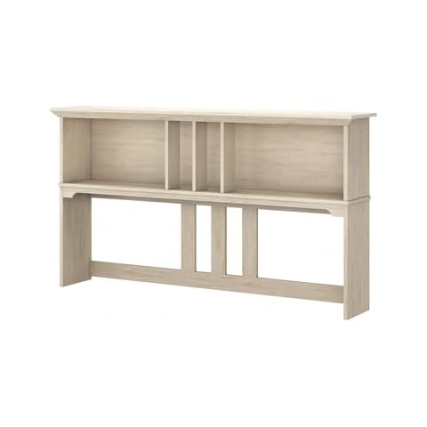 Bush Salinas Hutch, 60W, Antique White Cover