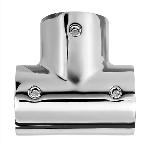 Main courante de bateau en acier inoxydable de qualité supérieure raccord 90° poli miroir