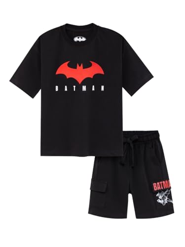 Image of Nap Chief Kids Cotton Official Marvel Superhero's Printed Co ord Sets for Boys & Girls, T Shirt and Shorts for Casual Wear