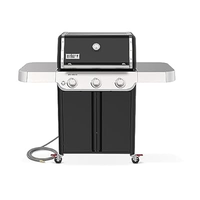Weber 1500011 Genesis E-315 NG Blk Natural Gas Grill, Black