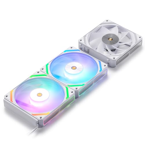 Ventilateur de boîtier PC 120mm ARGB LTC CF-121D avec connecteur PWM 4 broches