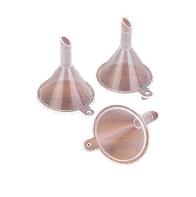 Embudo de cocina Embudo de plástico para llenar botellas, conservas y cocinar (juego de 3 piezas de tamaño pequeño) disponible en Yaxa Peru