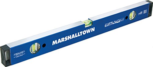 Marshalltown 24NHM 24-Inch Box Beam Level with Magnets and No Hand Holes