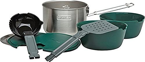 Comparison: Best Stanley Camp Cook Set 10 Stanley Adventure Prep + Cook Set - 1.58 quart, Stainless Steel